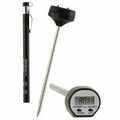 Digital LCD Meat Thermometer w/ Pocket Sleeve and Clip